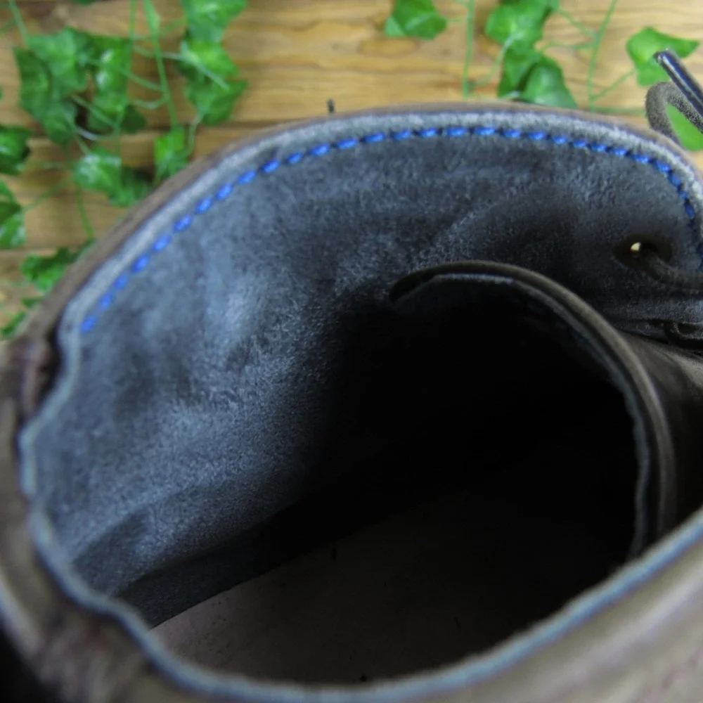 5.11 Mission Ready Men's 7 Brown Leather Chukka Boots Lace-Up Vibram Comfort‎